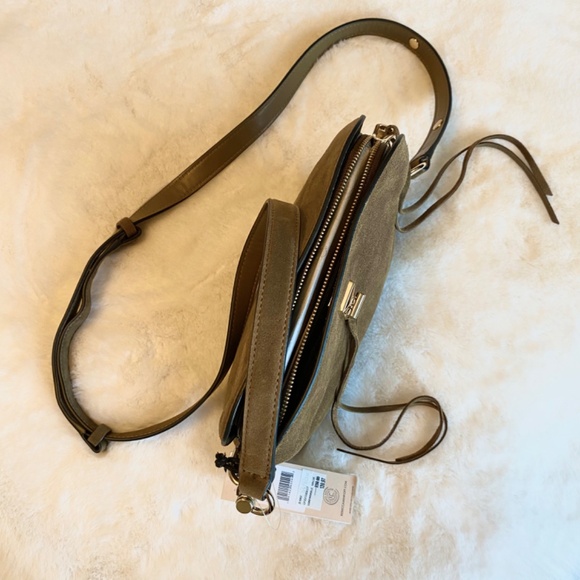 NWT Rebecca Minkoff Suede Crossbody - Picture 9 of 10